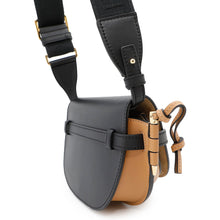 Load image into Gallery viewer, LOEWE Gate Dual Mini Shoulder Bag Black/BeigeA650N46X25 Leather Size Mini
