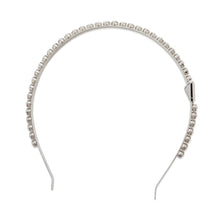 将图像加载到图库查看器中，PRADA Crystal Headband Silver1IH048 Metal Artificial Crystal
