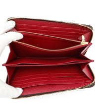 Load image into Gallery viewer, LOUIS VUITTON Zippy Wallet FuchsiaM41895 Monogram
