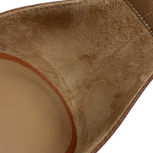 Load image into Gallery viewer, HERMES Sandals Legend Gold Calf Leather Size 351/2

