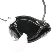将图像加载到图库查看器中，CHANEL Matelasse Uniform COCO Button Mini Pochette ChainShoulder Bag Black Leather
