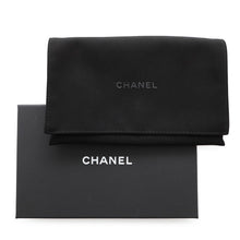将图像加载到图库查看器中，CHANEL Matelasse CC Logo Small Wallet BlackAP4652 Caviskin
