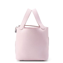 将图像加载到图库查看器中，HERMES Picotin Lock mauve pail Taurillon Clemence Size PM
