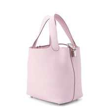 将图像加载到图库查看器中，HERMES Picotin Lock mauve pail Taurillon Clemence Size PM
