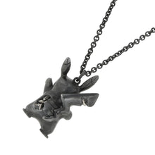 将图像加载到图库查看器中，TIFFANY&amp;Co. Arsham Studio Pikachu Necklace Oxidized Sterling Silver
