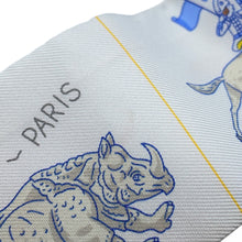 将图像加载到图库查看器中，HERMES Twilly HERMES PARADE HERMES Parade Gri Perle/Vert/Jaune Silk100%
