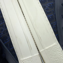 将图像加载到图库查看器中，Dior WALK&#39;N&#39;DIOR Technical Knit Socks Sneakers Oblique NavyKCK233OPK75B365 Fabric Leather Size 36 1/2
