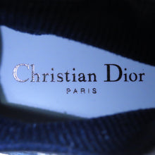 将图像加载到图库查看器中，Dior WALK&#39;N&#39;DIOR Technical Knit Socks Sneakers Oblique NavyKCK233OPK75B365 Fabric Leather Size 36 1/2
