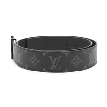 将图像加载到图库查看器中，LOUIS VUITTON Belt・LVInitial Size 85/34 NoirM0449 Monogram Eclipse
