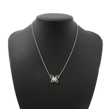 Load image into Gallery viewer, GRAFF Butterfly Silhouette Diamond Pendant Size Small 18K White Gold
