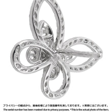 将图像加载到图库查看器中，GRAFF Butterfly Silhouette Diamond Stud EarringRGE879 18K White Gold
