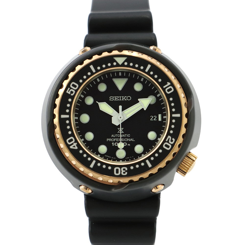 SEIKO SEIKO Prospec Marine Master W52.4mm×H53.5mm Stainless Steel Silicon Black DialSBDX038