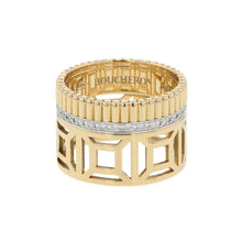 Load image into Gallery viewer, Boucheron Quatre Radiant Openwork Ring Size 51/#11JRG0301351/JRG03013 K18YG K18WG
