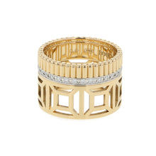Load image into Gallery viewer, Boucheron Quatre Radiant Openwork Ring Size 51/#11JRG0301351/JRG03013 K18YG K18WG
