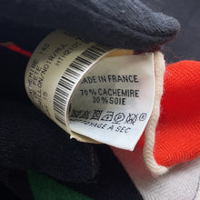 Load image into Gallery viewer, HERMES Giant Square Cheval de Fete Size 140 Vermillon/Black/Multicolor Cashmere70% Silk30%
