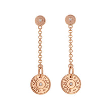 将图像加载到图库查看器中，HERMES Gambade Clous de Sel Earrings DiamondH216532B 00 18K Pink Gold
