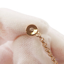 将图像加载到图库查看器中，HERMES Gambade Clous de Sel Earrings DiamondH216532B 00 18K Pink Gold
