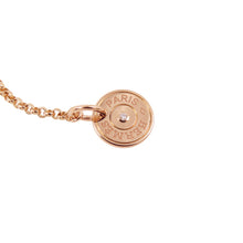 将图像加载到图库查看器中，HERMES Gambade Clous de Sel Earrings DiamondH216532B 00 18K Pink Gold
