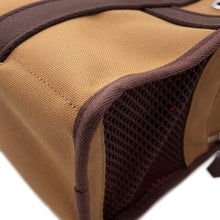 将图像加载到图库查看器中，HERMES Dog Carrier Bag Feu Toile H
