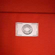 将图像加载到图库查看器中，HERMES Dog Carrier Bag Feu Toile H
