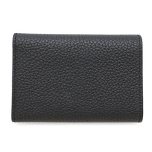 Load image into Gallery viewer, LOUIS VUITTON Portefeuille Capucine Compact Noir/Hot pinkM62157 Taurillon Leather
