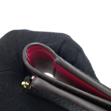将图像加载到图库查看器中，LOUIS VUITTON Portefeuille Capucine Compact Noir/Hot pinkM62157 Taurillon Leather
