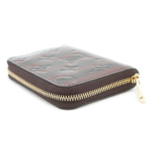 Load image into Gallery viewer, LOUIS VUITTON ★Zippy Coin Purse Amarante/Rouge FauvisteM91719 Monogram Vernis Leather Rayures
