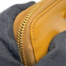 将图像加载到图库查看器中，PRADA ★Zip Around Long Wallet Orange1M0506 Leather
