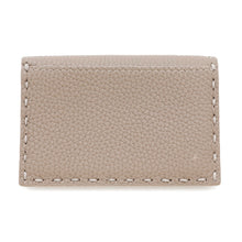 Load image into Gallery viewer, FENDI Peekaboo Selleria Card Case Greige8M0501 Leather
