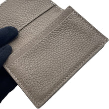 Load image into Gallery viewer, FENDI Peekaboo Selleria Card Case Greige8M0501 Leather
