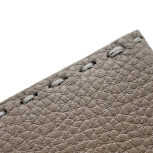 Load image into Gallery viewer, FENDI Peekaboo Selleria Card Case Greige8M0501 Leather
