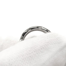 Load image into Gallery viewer, CHANEL Coco Crush Ring Medium Size 48/#8J10570 18K White Gold
