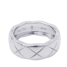 Load image into Gallery viewer, CHANEL Coco Crush Ring Medium Size 48/#8J10570 18K White Gold
