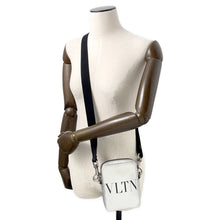 Load image into Gallery viewer, Valentino Garavani ★VLTN Shoulder Bag Silver Leather
