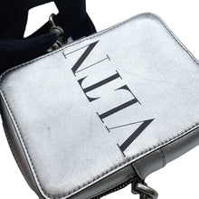 Load image into Gallery viewer, Valentino Garavani ★VLTN Shoulder Bag Silver Leather
