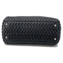 Load image into Gallery viewer, MIUMIU Matelasse Nappa Crystal 2WAYBag BlackRN0958 Leather Rhinestone
