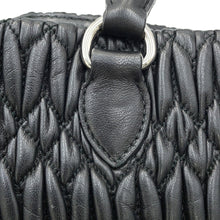 Load image into Gallery viewer, MIUMIU Matelasse Nappa Crystal 2WAYBag BlackRN0958 Leather Rhinestone
