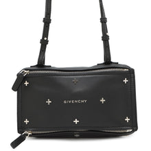 将图像加载到图库查看器中，Givenchy ★Pandora Shoulder BlackBB500AB06B Leather Size Small
