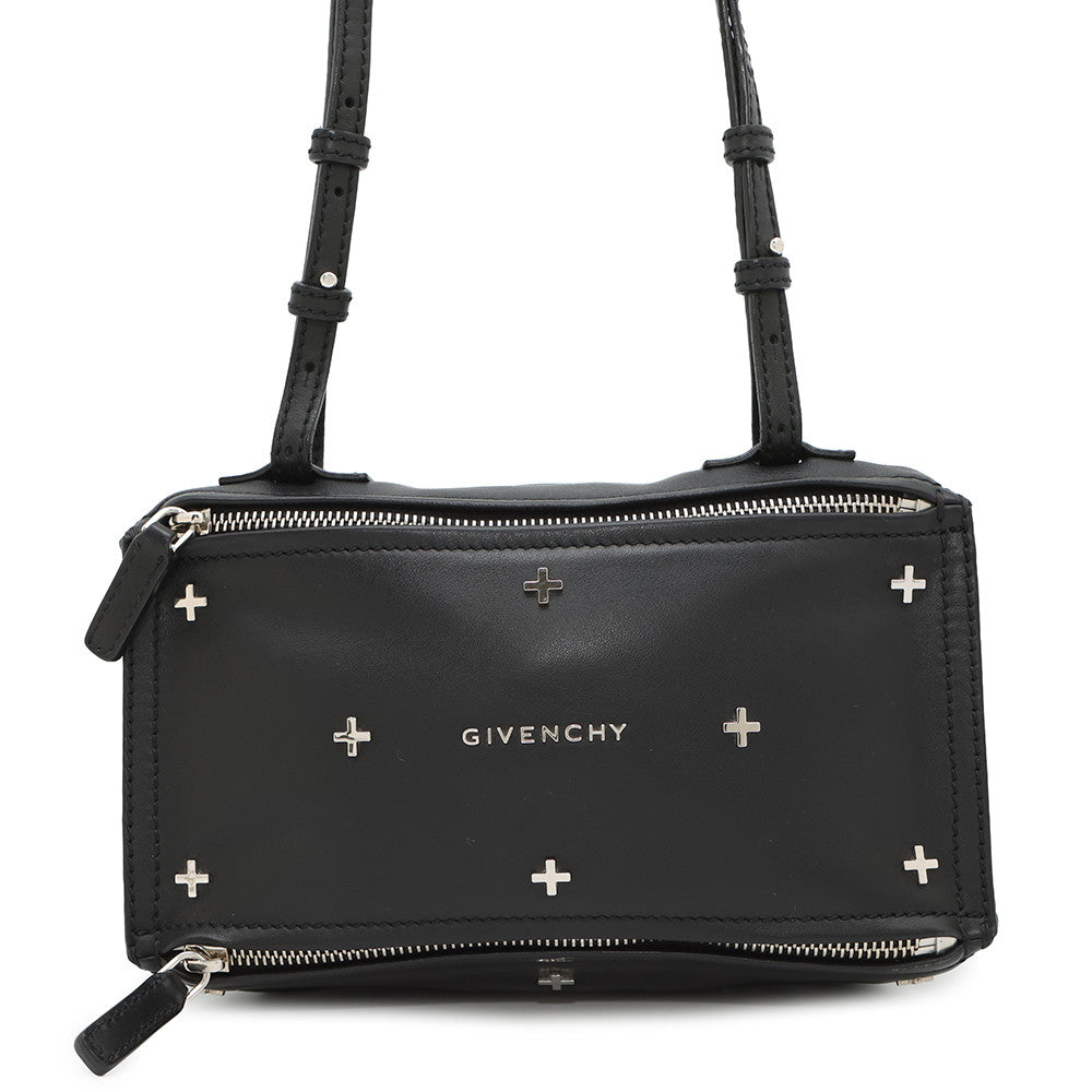 Givenchy ★Pandora Shoulder BlackBB500AB06B Leather Size Small