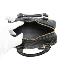 将图像加载到图库查看器中，Dior Macrocannage Dior Groove 20 Bag BlackM1364UBOL_M900 Calf Leather Size Small
