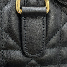 将图像加载到图库查看器中，Dior Macrocannage Dior Groove 20 Bag BlackM1364UBOL_M900 Calf Leather Size Small

