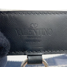 将图像加载到图库查看器中，Valentino Garavani Plastics tote Transparent/Black Plastics Leather
