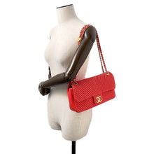 Load image into Gallery viewer, CHANEL Chevron ChainShoulder RedA92087 Leather

