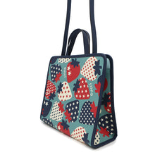 将图像加载到图库查看器中，GUCCI Children&#39;s Yuko Higuchi 2WAY Tote Blue630542 PVC Leather
