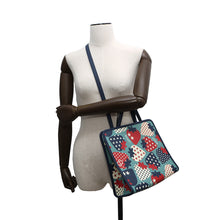 Load image into Gallery viewer, GUCCI ★Children's Higuchi Yuko 2-way tote bag Blue630542 PVC Leather
