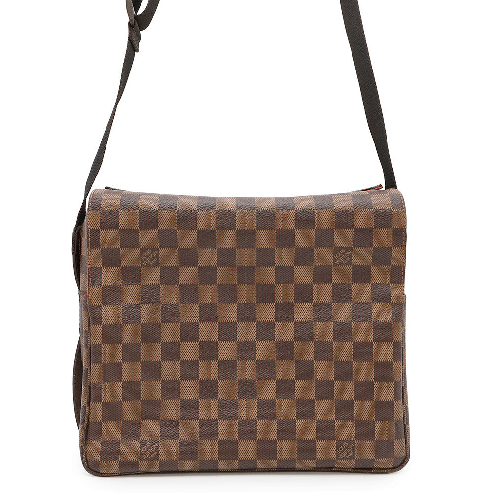 LOUIS VUITTON Naviglio RedN45255 Damier Ebene Canvas