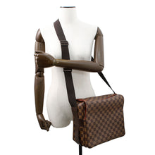 将图像加载到图库查看器中，LOUIS VUITTON Naviglio RedN45255 Damier Ebene Canvas
