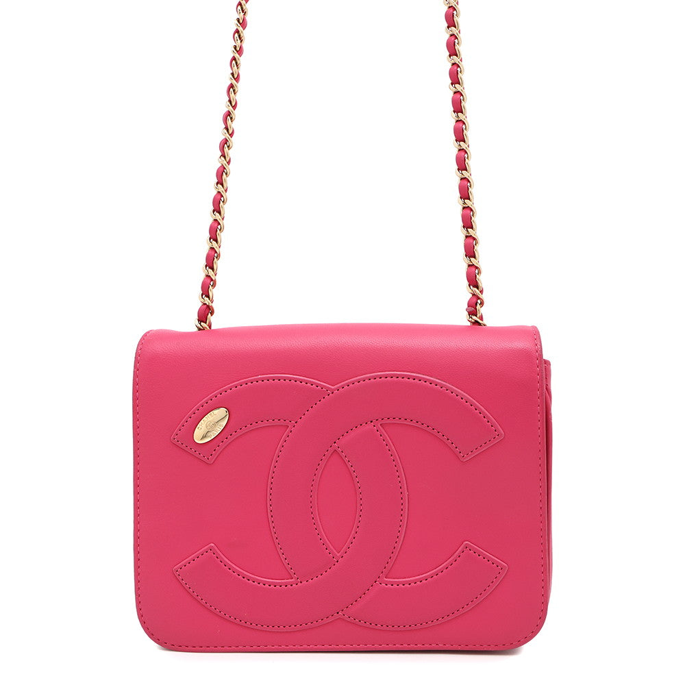 CHANEL Decacoco Camera Bag PinkAS0321 Lambskin