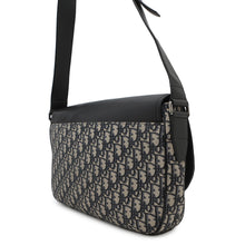Load image into Gallery viewer, Dior Oblique Saddle Messenger Navy/Beige1ADME133YKS_H27E Jacquard Leather
