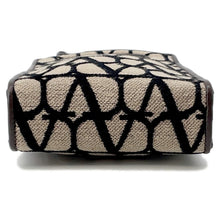 Load image into Gallery viewer, Valentino Garavani Toile Iconograph 2WAYBag Beige/Dark Brown/Black Fabric Leather
